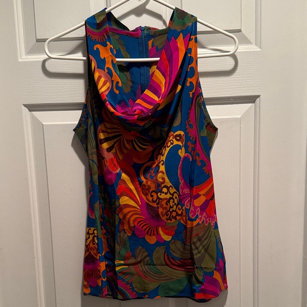 Banana republic x Trina Turk tank